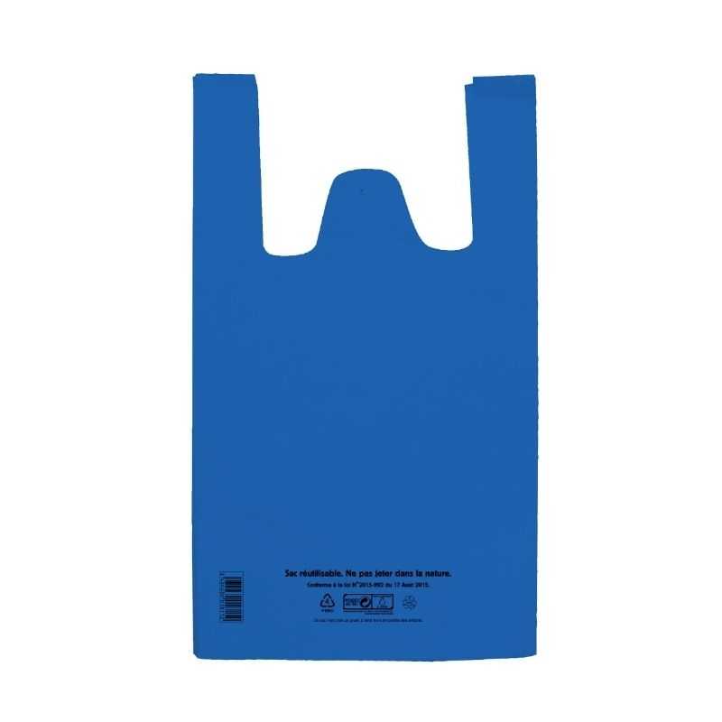Reusable Blue Shoulder Bag - 21 L - Pack of 500 Reusable Blue Shoulder Bag - 21 L - Pack of 500