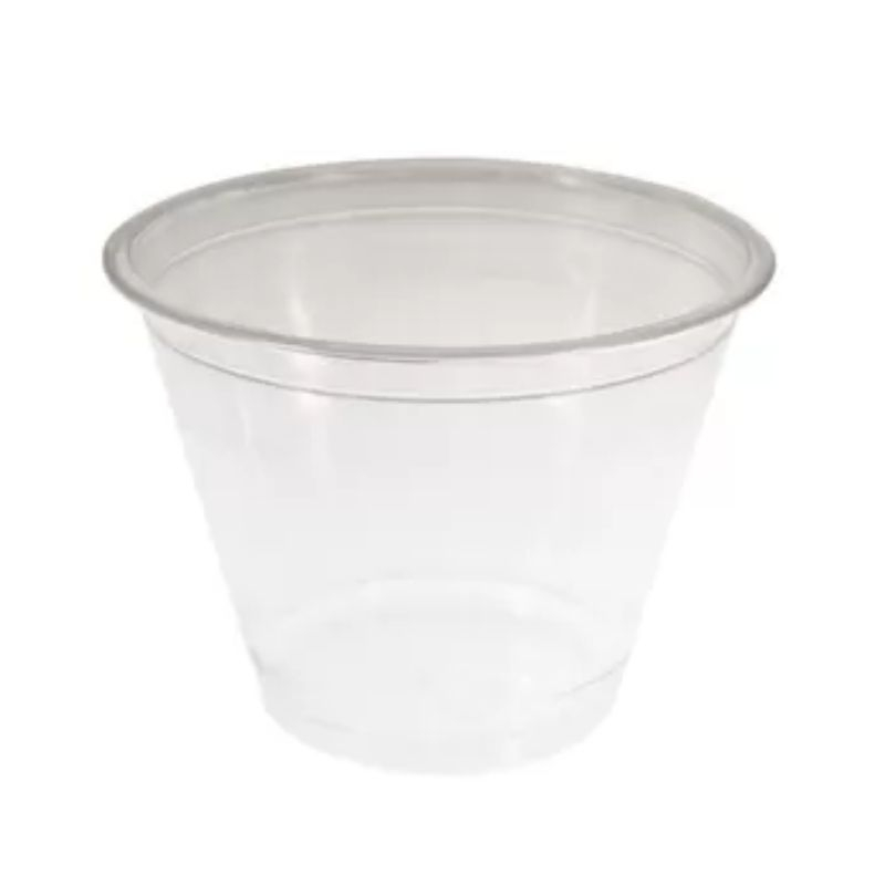 Skaidrus plastikinis puodelis - 270 ml - 50 vnt. rinkinys Skaidrus plastikinis puodelis - 270 ml - 50 vnt. rinkinys