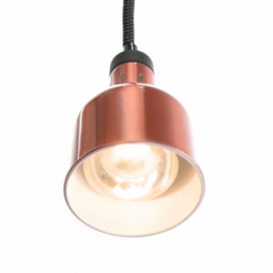 Lampe Chauffante Cylindrique en Cuivre Réglable - HENDI