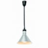 Adjustable Silver Conical Heat Lamp - HENDI