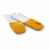Heat-Resistant Leather Mittens - Set of 2
