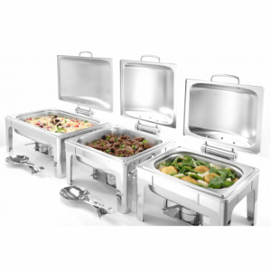Chafing dish GN 1/2 šlifavimo satinas - Prekės ženklas HENDI - Fourniresto