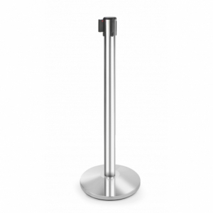 Chromuotas sutraukiamas priėmimo stulpas