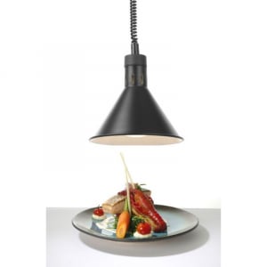 Adjustable Black Conical Heat Lamp - HENDI