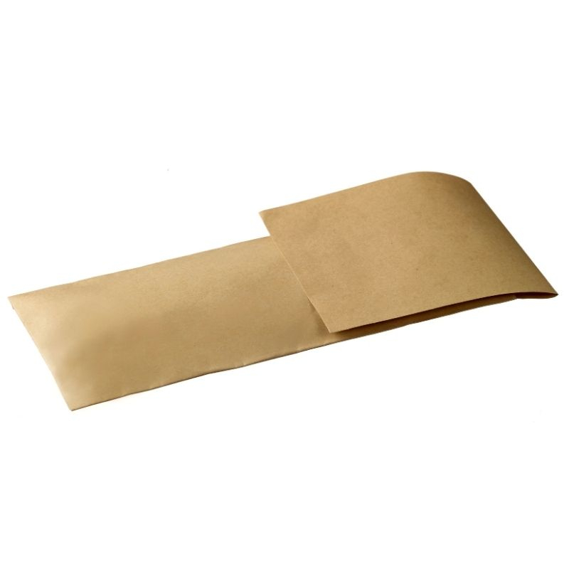 Paper Bag for Cutlery - 210 x 80 mm - Pack of 2,500 - FourniResto Paper Bag for Cutlery - 210 x 80 mm - Pack of 2,500 - FourniResto