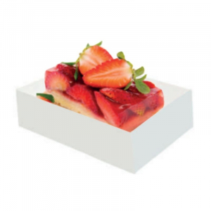 Konditerijos dėžutė - 20 x 13 cm - 200 vnt. paketas