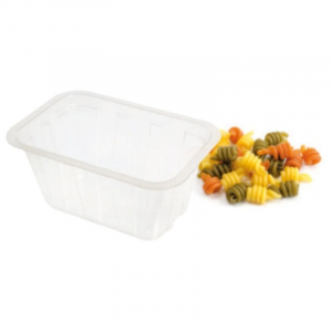 Termo uždaroma indelė iš PP - 250 ml - 150 vnt.