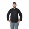 Virtuvės juoda ilgomis rankovėmis Vegas - S dydis - Whites Chefs Clothing - Fourniresto