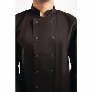 Virtuvės juoda ilgomis rankovėmis Vegas - S dydis - Whites Chefs Clothing - Fourniresto