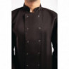 Virtuvės juoda ilgomis rankovėmis Vegas - S dydis - Whites Chefs Clothing - Fourniresto