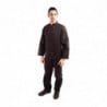 Virtuvės juoda ilgomis rankovėmis Vegas - S dydis - Whites Chefs Clothing - Fourniresto