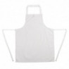 Pilvo prijuostė Balta 711 x 656 mm - Balti virėjų drabužiai - Fourniresto