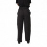 Juodos spalvos virtuvės kelnės Vegas - dydis XXL - Whites Chefs Clothing - Fourniresto