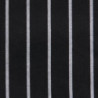 Premium Woven Bib Apron with Black and White Stripes - Chef Works - Fourniresto