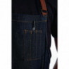 Indigo Memphis atlenkiamas priekinis įdirbtas 760 x 865 mm - Chef Works - Fourniresto