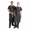 Pilvukas Bavette Denim Juoda Southside iš polikotono 700 x 1000 mm - Whites Chefs Clothing - Fourniresto
