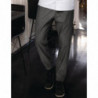 Virtuvės kelnės "Jogger" su siauromis juodomis ir baltomis juostelėmis - XL dydis - Chef Works - Fourniresto