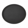 Apskritas plastikinis neslystantis stalviršis 685 x 560 mm - Olympia KRISTALLON - Fourniresto
