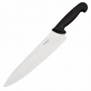 25,5 cm ilgio juodo virtuvės peilio lama - Hygiplas - Fourniresto