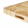 Medinis stačiakampis pjaustymo lenta 610 x 455 mm - Vogue - Fourniresto