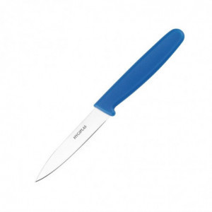 Peilio virtuvės mėlynas peilis 7,5 cm - Hygiplas - Fourniresto