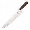 Virtuvės peilis su mediniu rankeniu, 25,5 cm ašmeniu - Victorinox - Fourniresto