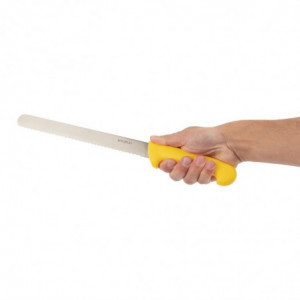 Geltonas dantytas pjūklas 25,5 cm - Hygiplas - Fourniresto