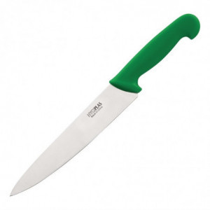 Virtuvinis peilis žalias, 21,5 cm ašmenys - Hygiplas - Fourniresto