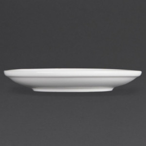 Balta sukraunama lėkštutė - 12 vnt. rinkinys - Olympia - Fourniresto