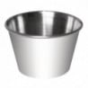 Pomidorų padažo puodelis iš nerūdijančio plieno 230 ml - 12 vnt. - Olympia - Fourniresto