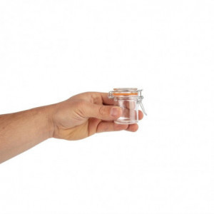 Mažas stiklinis indelis 50 ml - 12 vnt. - Vogue - Fourniresto
