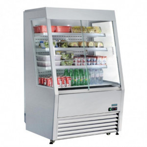 Vitrine Sieninė Šaldoma Teigiama 3 Lentynos - 918 mm - Polar