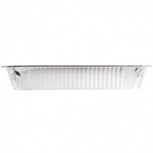 Storasis stačiakampis aliumininis indas GN 1/2 3,6 L - 5 vnt. - Fiesta - Fourniresto