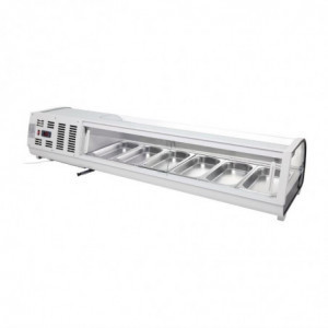 Vitrina šaldytuvui Tapas 6 x GN 1/3 - Polar