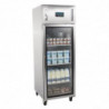Vitrinė su šaldymo funkcija, viena GN 2/1, serija G, 600 L - Polar - Fourniresto