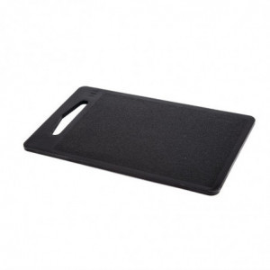 Juoda 255 mm ilgio pjaustymo lenta - Hygiplas - Fourniresto