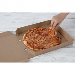 Picos dėžutės Kraft 30 cm - 100 vnt. - Fiesta Green - Fourniresto