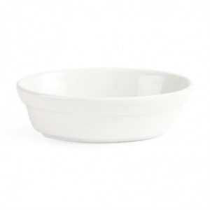 Balti ovalūs patiekalai 145 x 104 mm - 6 vnt. - Olympia - Fourniresto