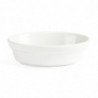 Balti ovalūs patiekalai 145 x 104 mm - 6 vnt. - Olympia - Fourniresto