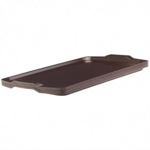 Stačiakampė laminuota padėklas su rankenomis Capri 640 mm - Cambro - Fourniresto