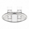 Plateau De Service Rond En Inox Ø 355Mm - Olympia - Fourniresto