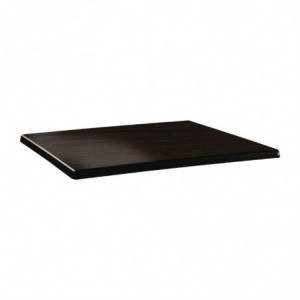 Stalo plokščio formos stalviršis Classic Line Wengé - I 1200 x G 800 mm - Topalit