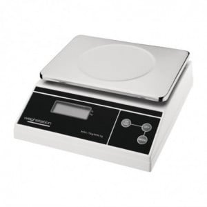 Elektroninė svarstykė su plokštele - 15 kg - FourniResto - Fourniresto