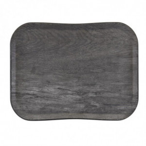 Plokštelė iš poliesterio Century natūralaus ąžuolo medžio atspalvio - 330 x 430 mm - Cambro - Fourniresto