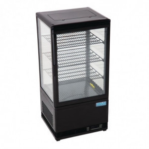 Vitrina Šaldytuvas Teigiama Juoda Serija C - 68 L - Polar