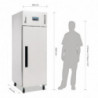 Armoire Réfrigérée Négative en Inox 1 Porte - 514 L - Polar