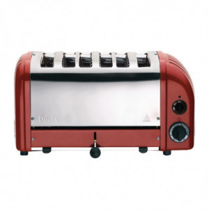 Tosteris 6 riešutai Raudonas - 230V - Dualit