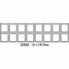 Preparation Counter 2 Doors - 527 L 16 X GN 1/6 - Polar - Fourniresto