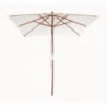 Parasol Carré Écru - L 2500 x P 2500mm - Bolero
