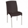 Staklės bistro juodos - 4 vnt. - Bolero
